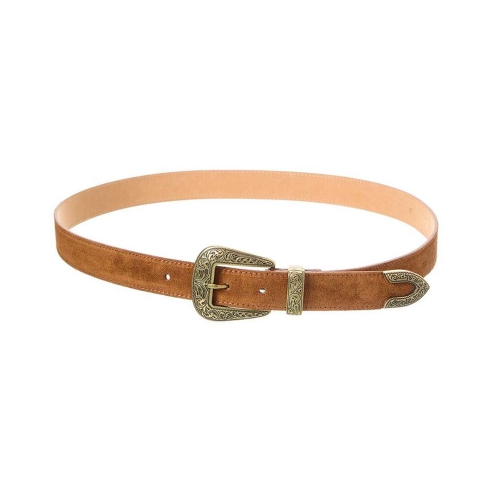 Isabella Rossetti Dionne Suede Belt, Brown